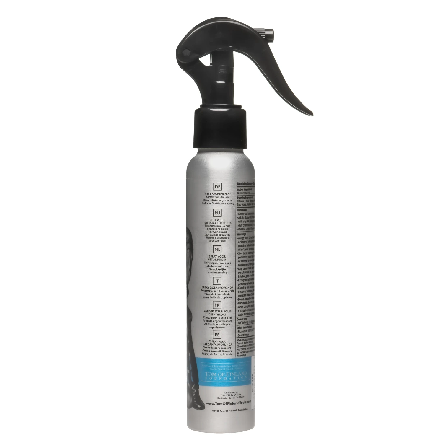 Tom Of Finland Deep Throat Spray 2 Tom Of Finland Deep Throat Spray - Image 2