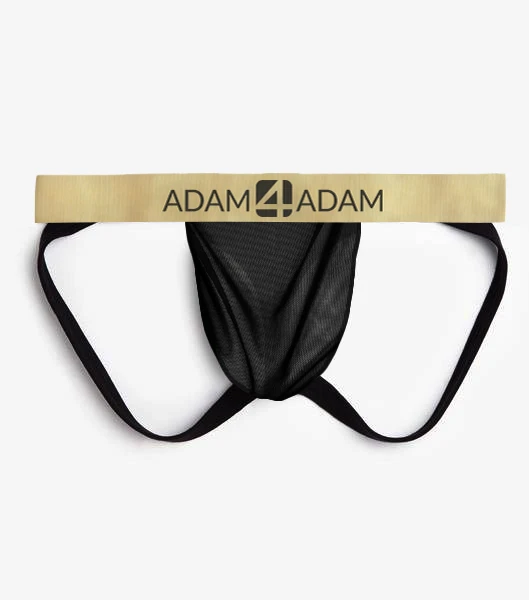 Black Sheer Adam4Adam Jockstrap 3 Black Sheer Adam4Adam Jockstrap - Image 3