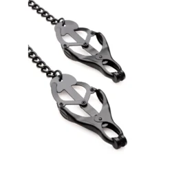 Master Series Black Japanese Nipple Clamps -Boyz Shop aa472 003