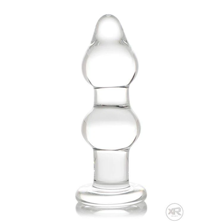 The Glass Double Anal Plug 1 The Glass Double Anal Plug