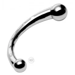 Master Series The Chrome Crescent Dildo