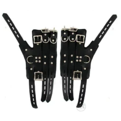 Strict Leather Four-Buckle Suspension Cuffs -Boyz Shop ab534 strict leather four buckle suspension cuffs 7