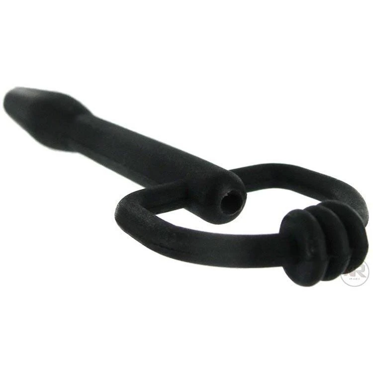 Master Series Silicone Cum-Thru D-Ring Penis Plug 2 Master Series Silicone Cum-Thru D-Ring Penis Plug - Image 2