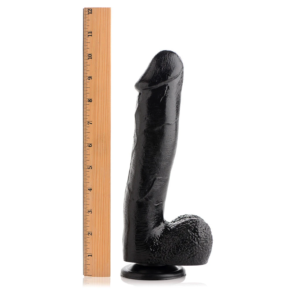 Master Series Mighty Midnight 10 Inch Dildo W/ Suction Cup 3 Master Series Mighty Midnight 10 Inch Dildo W/ Suction Cup - Image 3