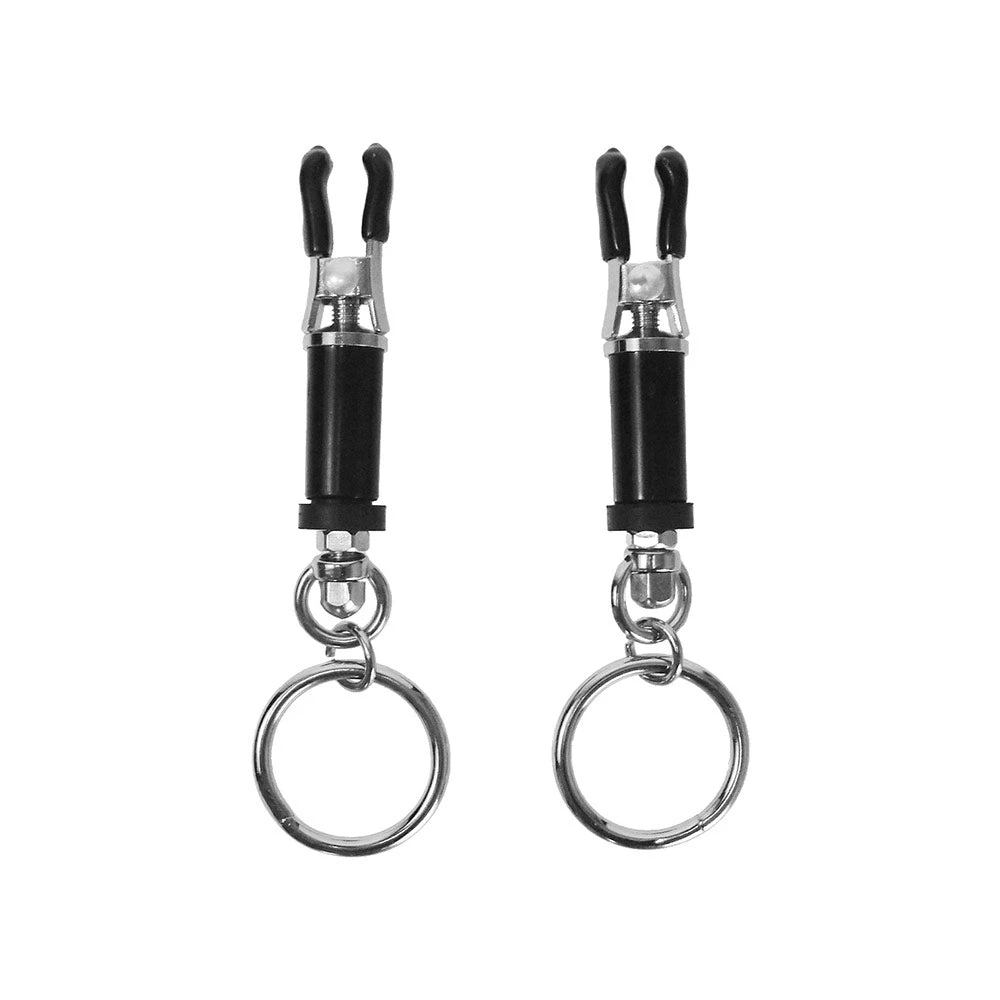 Master Series Ringed Barrel Nipple Clamps 1 Master Series Ringed Barrel Nipple Clamps