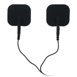 Zeus Electrosex Black Silicone Adhesive Pads
