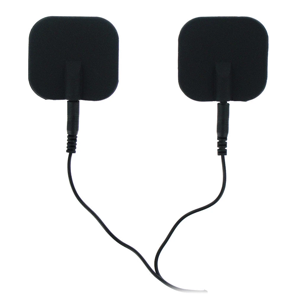 Zeus Electrosex Black Silicone Adhesive Pads 1 Zeus Electrosex Black Silicone Adhesive Pads