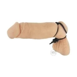 4-Way Adjustable Cock And Ball Tie 11 4-Way Adjustable Cock And Ball Tie -Boyz Shop ac358 4 way cock and ball tie on dildo 4 wm big