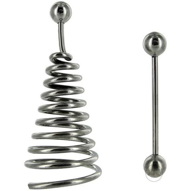 Master Series The Spiral Nipple Extender With Barbell 2 Master Series The Spiral Nipple Extender With Barbell - Image 2
