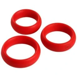 Fat Silicone Cock Ring 3-Pack 10 Fat Silicone Cock Ring 3-Pack -Boyz Shop ad143 1 wm big