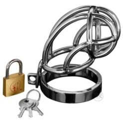 Master Series The Captus Stainless Steel Chastity Device