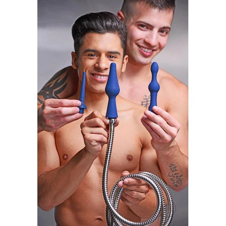 CleanStream 3pc Silicone Enema Attachment Set 1 CleanStream 3pc Silicone Enema Attachment Set