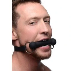 Master Series Mr Ed Lockable Silicone Bit Gag