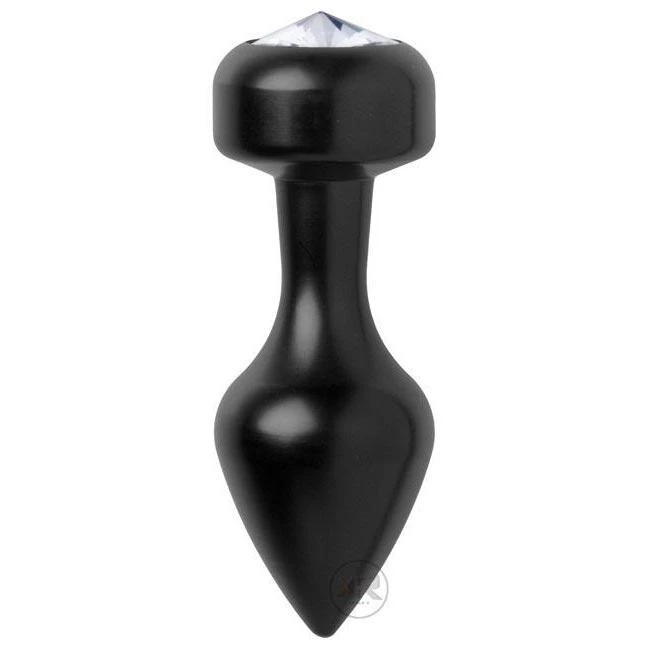 Master Series Spade Petite Jewel Aluminum Anal Plug 1 Master Series Spade Petite Jewel Aluminum Anal Plug
