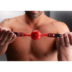 Master Series Hush Comfort Silicone Ball Gag 9 Master Series Hush Comfort Silicone Ball Gag -Boyz Shop ad685 model offer