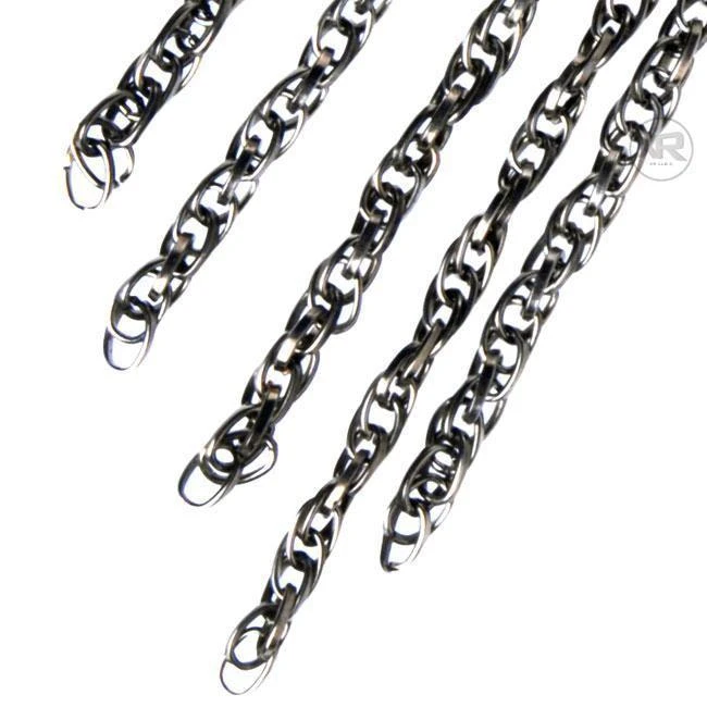 Master Series Gunmetal Chain Flogger 2 Master Series Gunmetal Chain Flogger - Image 2
