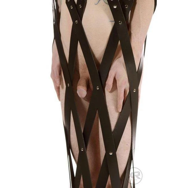 Master Series Hanging Rubber Strap Cage 2 Master Series Hanging Rubber Strap Cage - Image 2