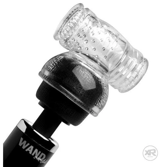 Wand Massager Masturbation Sleeve -Soft 1 Wand Massager Masturbation Sleeve -Soft