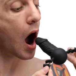 Master Series Suppressor Silicone Face Banger Gag -Boyz Shop ad817 crop 3