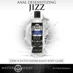 Master Series 8.5oz Jizz Cum Scented Desensitizing Lube -Boyz Shop ad888 01