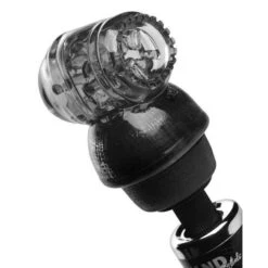 Black Vibra Cup Wand Attachment