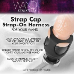 Strap Cap Wand Harness For Dildos 10 Strap Cap Wand Harness For Dildos -Boyz Shop ae137 01