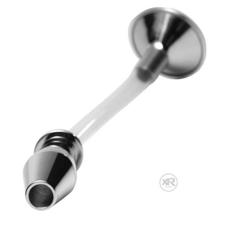 Master Series Stainless Steel Ass Funnel With Hollow Anal Plug 6 Master Series Stainless Steel Ass Funnel With Hollow Anal Plug - Image 6