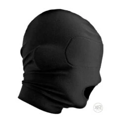 Master Series Disguise Open Mouth Hood With Padded Blindfold 6 Master Series Disguise Open Mouth Hood With Padded Blindfold -Boyz Shop ae167bcloseup