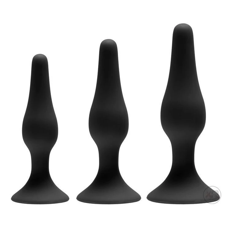 Apprentice 3 Piece Silicone Anal Trainer Set 1 Apprentice 3 Piece Silicone Anal Trainer Set