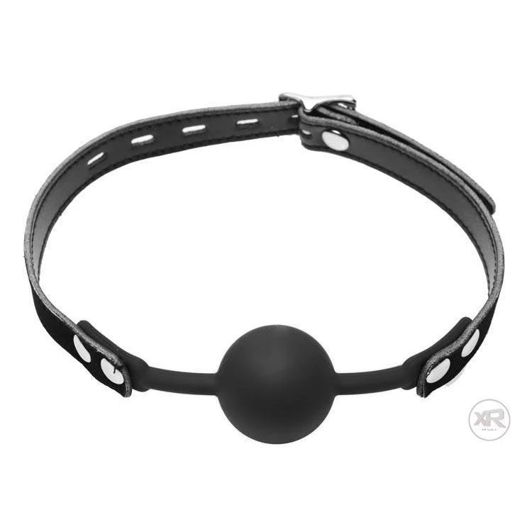Master Series Premium Hush Locking Silicone Ball Gag 4 Master Series Premium Hush Locking Silicone Ball Gag - Image 4
