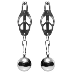 Master Series Deviant Monarch Weighted Nipple Clamps