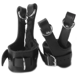 Master Series Suspension Set With Ring And Fur-Lined Cuffs -Boyz Shop ae305 cuffs