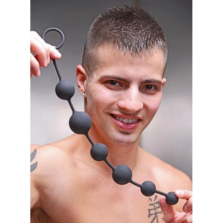 Master Series Serpent 6 Silicone Anal Beads 1 Master Series Serpent 6 Silicone Anal Beads