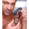 The Explorer Silicone Cock Ring And Prostate Plug