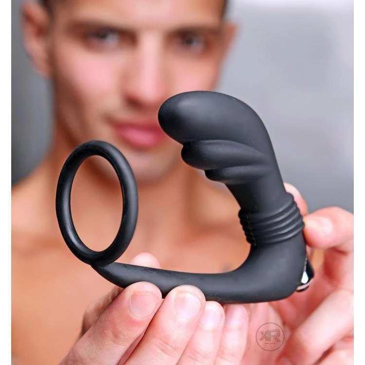 Nova Silicone Cock Ring And Prostate Vibe 1 Nova Silicone Cock Ring And Prostate Vibe
