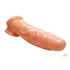 Size Matters Realistic Flesh Penis Enhancer And Ball Stretcher -Boyz Shop ae447 5 wm big