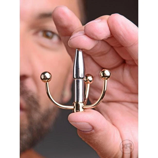 Master Series Golden Claw Head Urethral Plug 3 Master Series Golden Claw Head Urethral Plug - Image 3