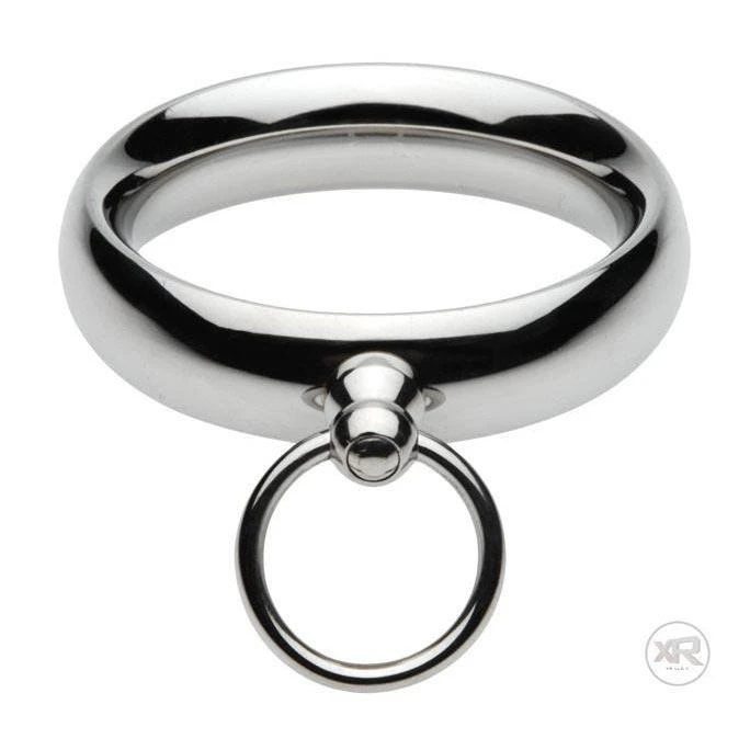 Master Series Lead Me Stainless Steel Cock Ring 2 Master Series Lead Me Stainless Steel Cock Ring - Image 2