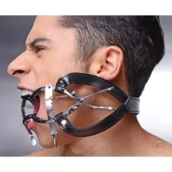 Master Series Ratchet Style Jennings Mouth Gag With Strap