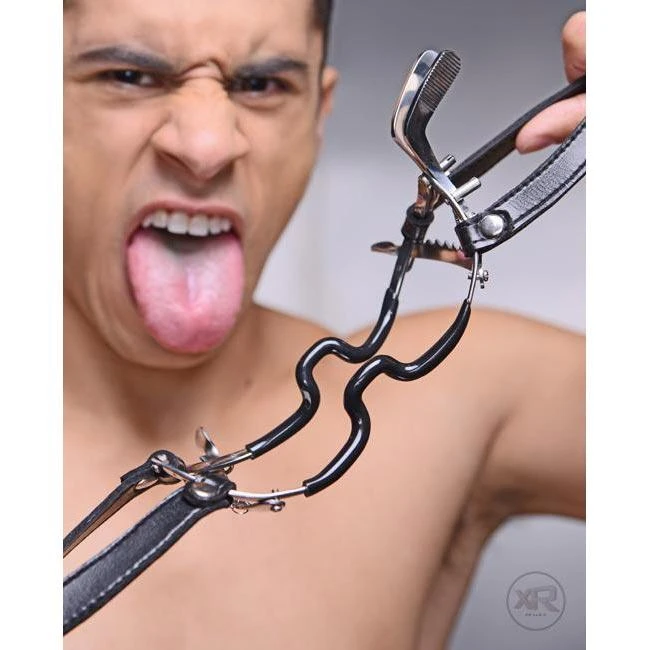 Master Series Ratchet Style Jennings Mouth Gag With Strap 4 Master Series Ratchet Style Jennings Mouth Gag With Strap - Image 4