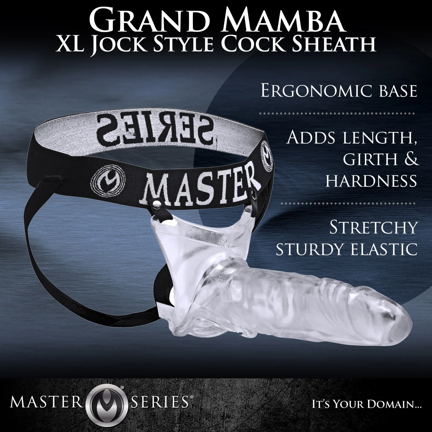 Master Series Grand Mamba XL Jock Style Cock Sheath 3 Master Series Grand Mamba XL Jock Style Cock Sheath - Image 3