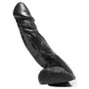 Big Black Bob 11 Inch Suction Cup Dildo