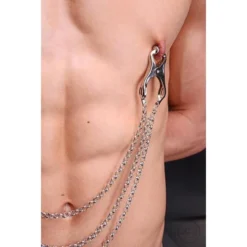Master Series Affix Triple Chain Nipple Clamps -Boyz Shop ae688 3 wm big
