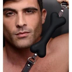 Master Series Hound Adjustable Dog Bone Gag