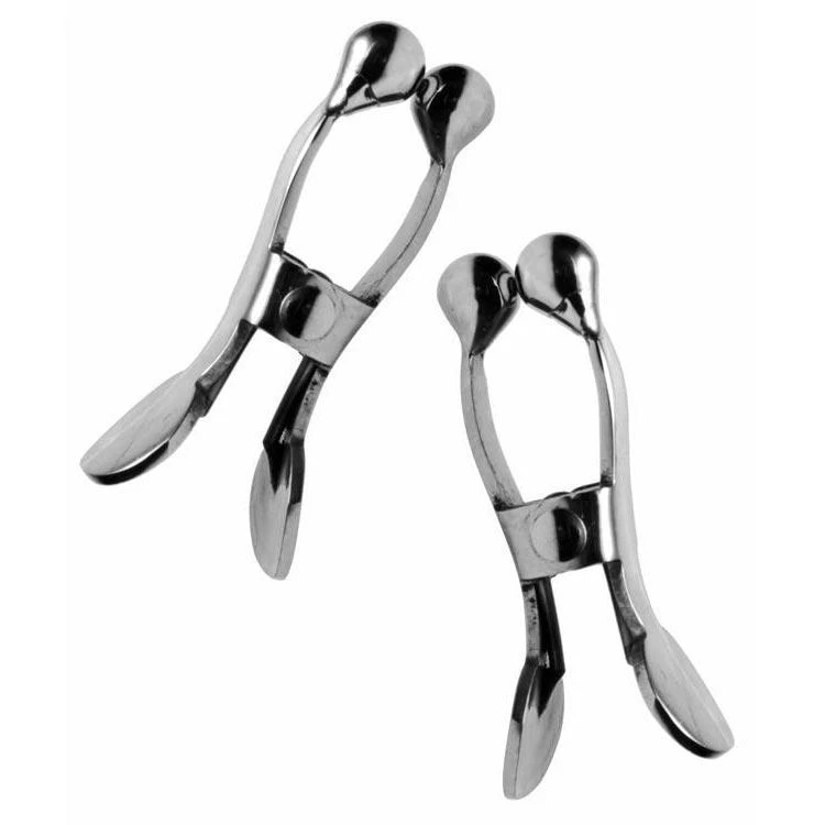 Master Series Stainless Steel Ball-Tipped Nipple Clamps 2 Master Series Stainless Steel Ball-Tipped Nipple Clamps - Image 2
