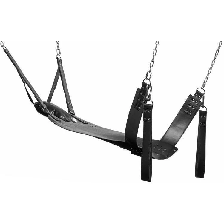 STRICT Leather Lined Sling With Pillow And Stirrups 3 STRICT Leather Lined Sling With Pillow And Stirrups - Image 3