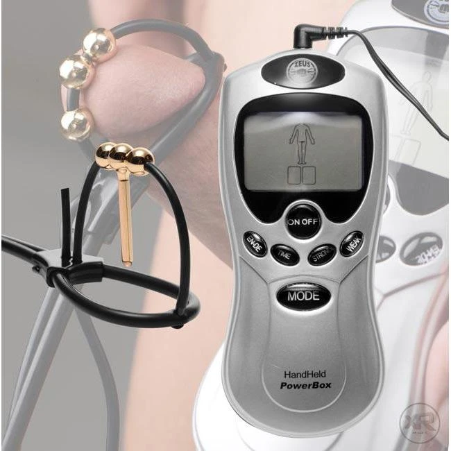 Vigor Corona Estim Urethral Insert With Powerbox 1 Vigor Corona Estim Urethral Insert With Powerbox