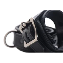 Black Premium Leather Collar And Cuffs -Boyz Shop ae797 04