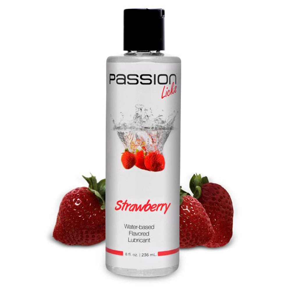 Passion Licks Water Based Flavored Lubricant - 8 Oz 1 Passion Licks Water Based Flavored Lubricant - 8 Oz