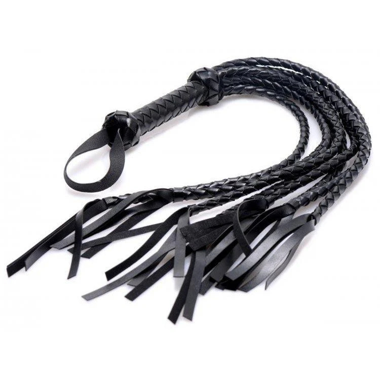STRICT 8 Tail Braided Flogger 1 STRICT 8 Tail Braided Flogger